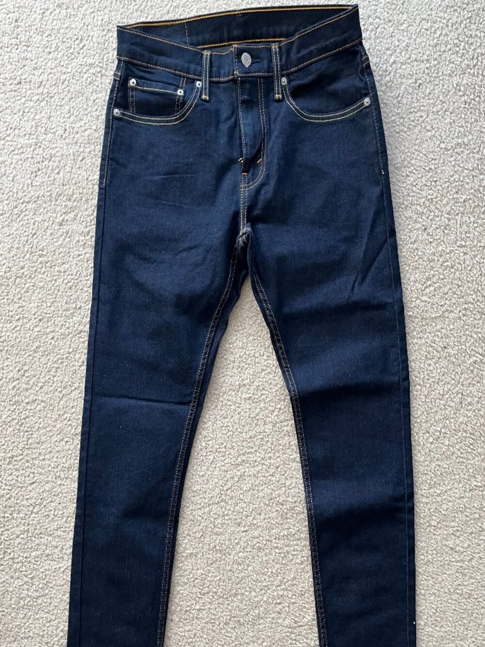 Levi's 512 Dark Wash Blue Jeans 31x32